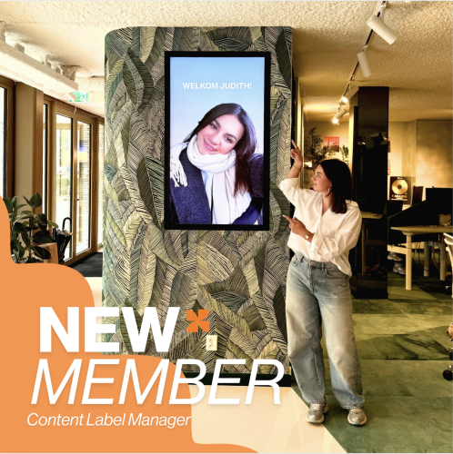 A warm welcome to our new Content Label Manager Judith.
