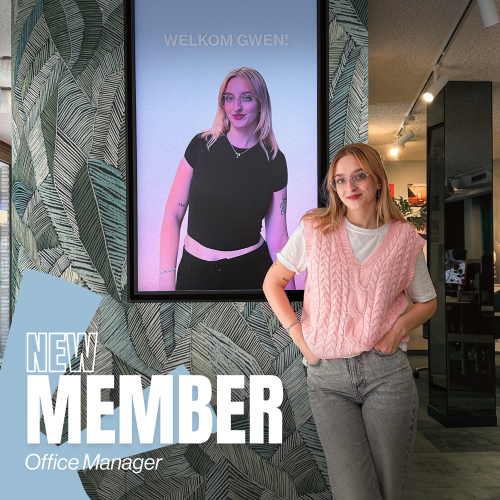 A warm welcome to our new member Gwen!