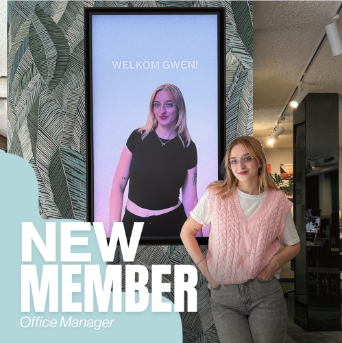 A warm welcome to our new member Gwen!